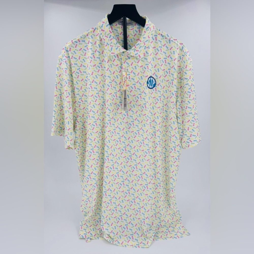 Ole Miss "Truly" Peter Millar Polo With SIP Logo! XL - NWOT